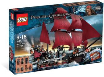 4195 LEGO Pirates of the Caribbean Queen Anne's Revenge