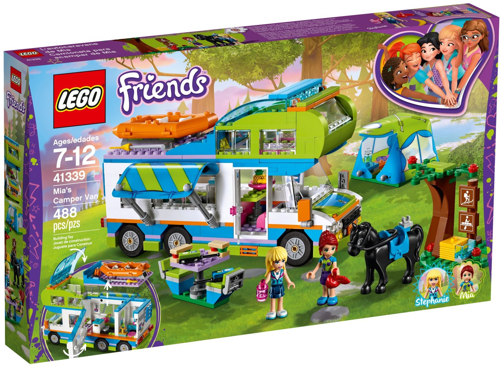 41339 Lego® Friends Mia’s Camper Van Mias Wohnmobil Klickbricks