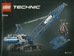 42042 LEGO® Technic Bauanleitung Crawler Crane Seilbagger