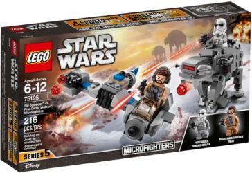 75195 Lego Star Wars Ski Speeder vs First Order Walker Microfighters