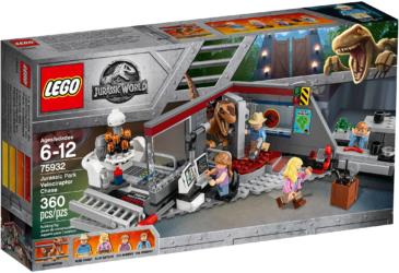75932 Lego Jurassic World Jagd auf den Velociraptor