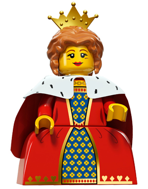 Lego Minifigur Serie 15 Die Königin Figur 16 (71011)