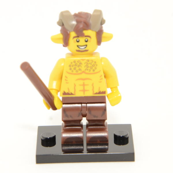 Lego Minifigur Serie 15 Ziegenpeter mit Flöte Figur 7 (71011)
