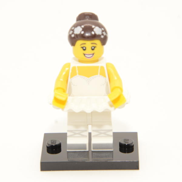 Lego Minifigur Serie 15 Ballerina mit Kleid Figur 10 (71011)