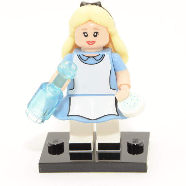 Lego Minifigur Disney's Serie 1 Alice mit Flasche Figur 7 (71012)