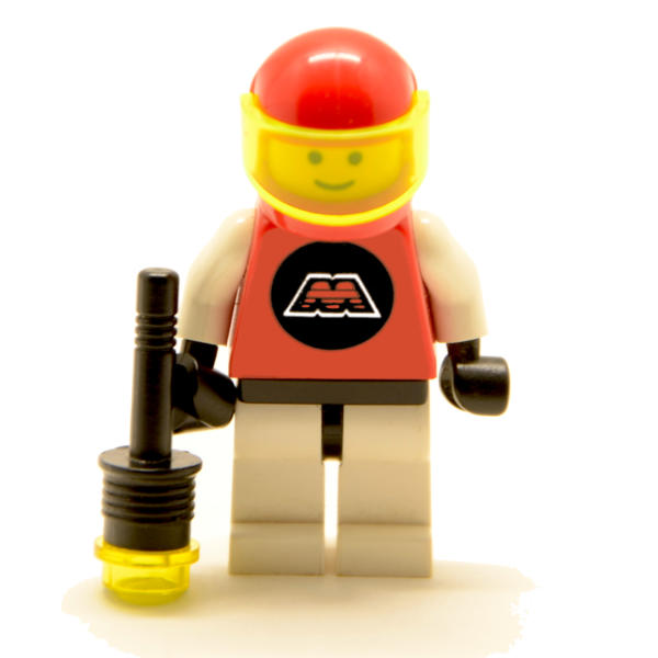 Lego Minifigur Raumfahrer M-Tron mit Helm