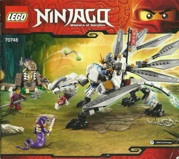 70748: LEGO® Ninjago Bauanleitung Titanium Dragon