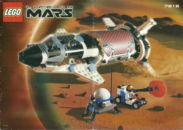 7315: LEGO® Life on Mars Bauanleitung Solar Explorer