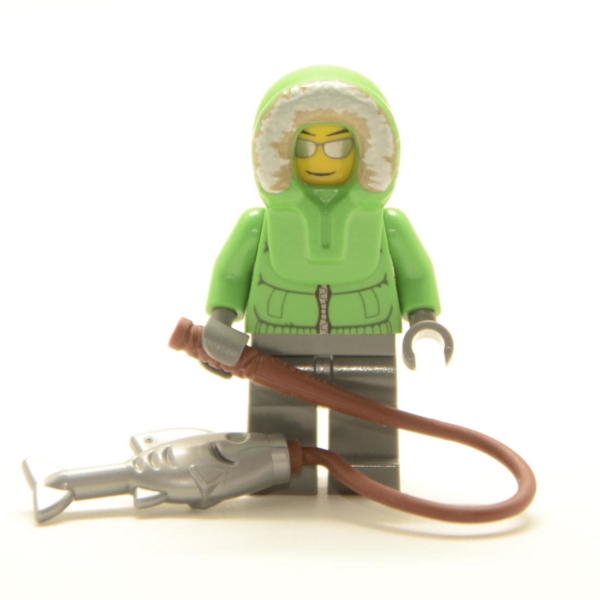 Lego Minifigur Arctic Angler (Custom)