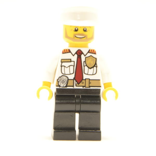 Lego Minifigur Polizeichef / Einsatzleiter (Custom)