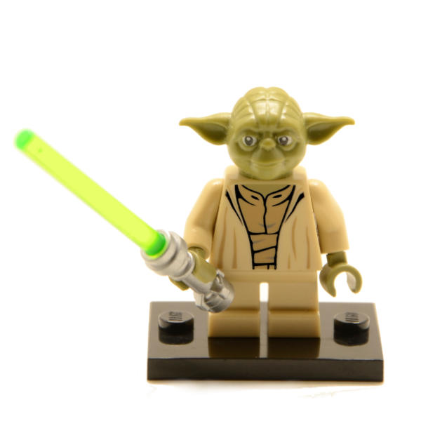 Lego Minifigur Star Wars Master Yoda (Custom)