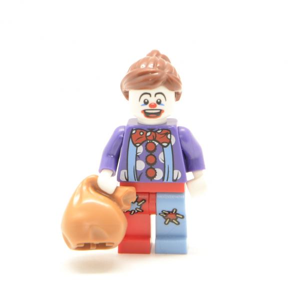 Lego Minifigures Weiblicher Clown mit Sack Custom