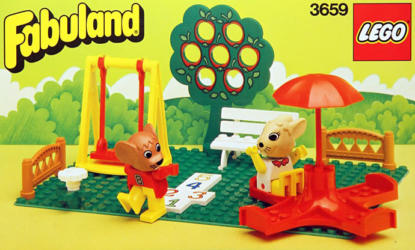 3659 LEGO Fabuland Playground Spielplatz