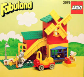 3679 LEGO Fabuland Flour Mill and Shop Mühle
