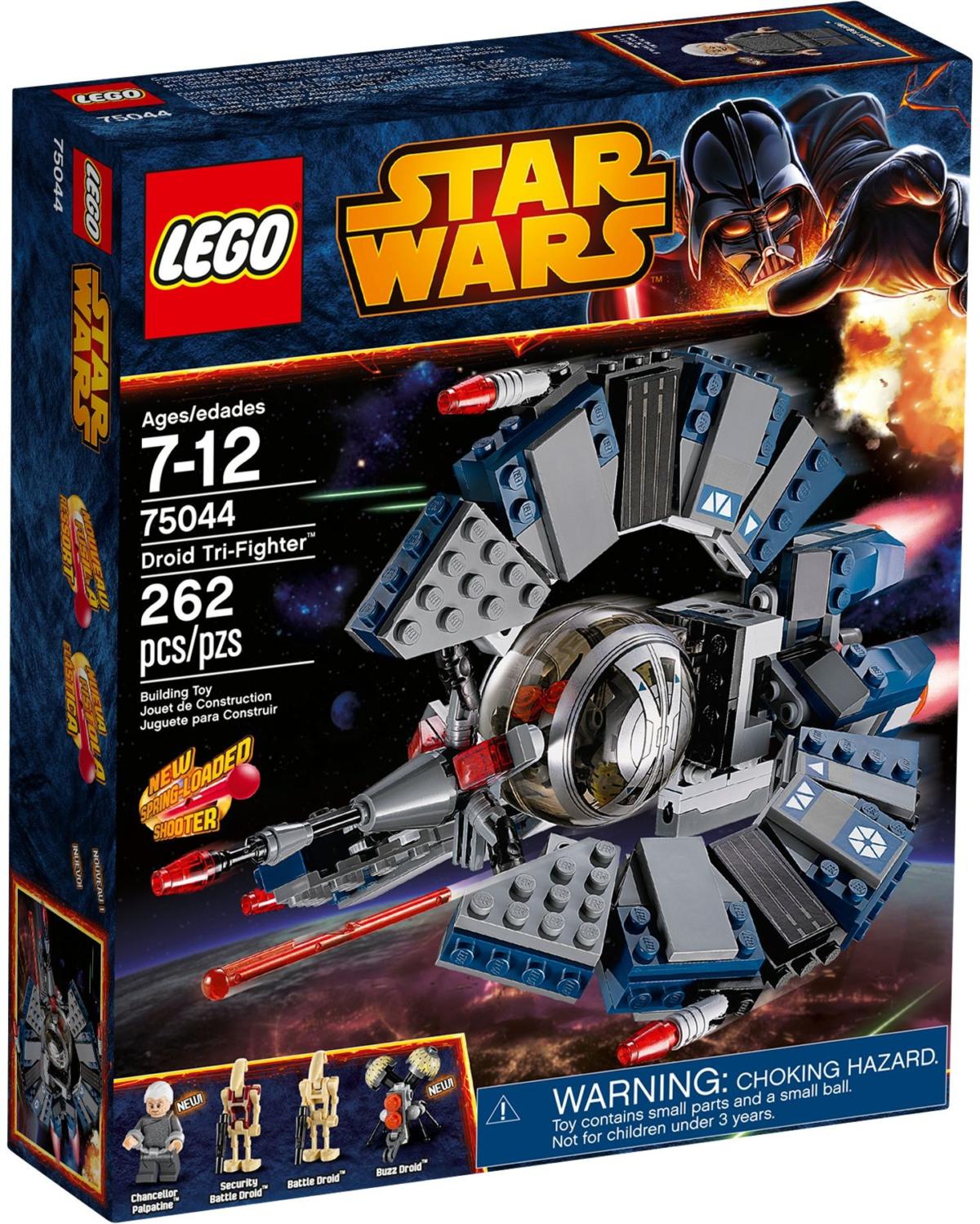 75044 Lego® Star Wars™ Droid Tri Fighter™ Klickbricks