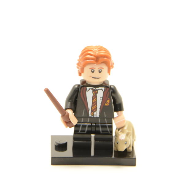 Lego Minifigur Harry Potter und Phantastische Tierwesen Ron Weasley mit Krätze Figur 3 71022