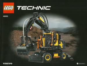 42053 LEGO Technic Heft Bauanleitung Volvo EW160E