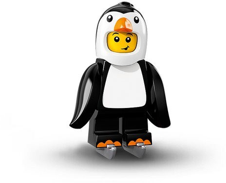 Lego Minifigur Serie 16 Pinguin-Junge Figur 10 (71013)