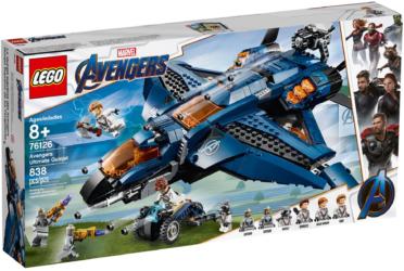 76126 LEGO® Marvel Avengers Set Ultimativer Avengers-Quinjet