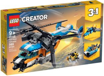 31096 LEGO® Creator Twin-Rotor Helicopter Doppelrotor-Hubschrauber