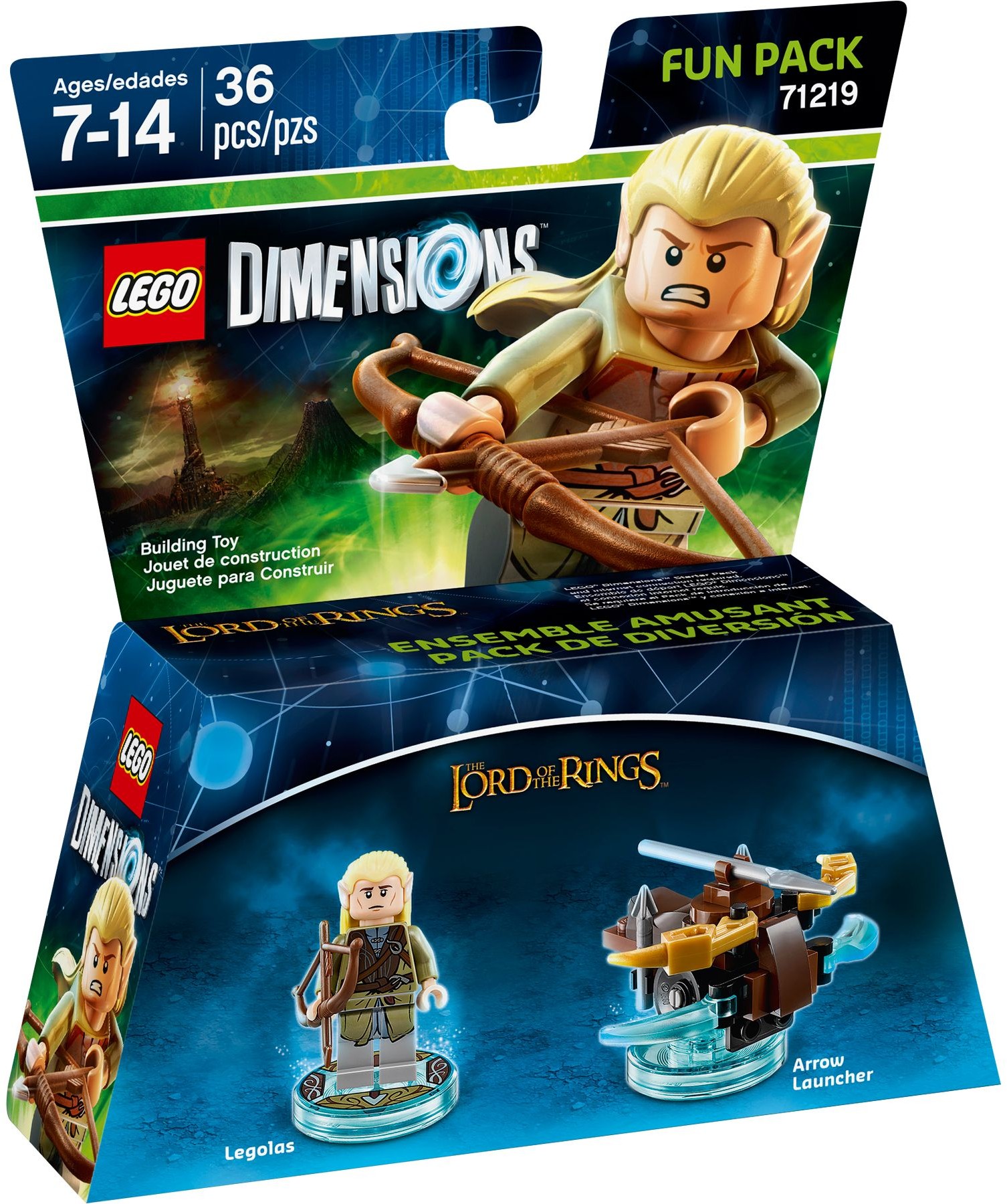 71219 LEGO® Dimensions The Lord of the Rings™ Legolas Fun Pack