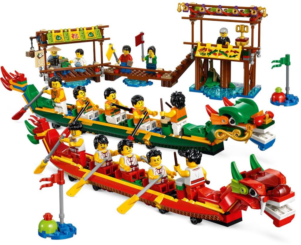 80103: LEGO® Chinese New Year Dragon Boat Race / Drachenbootrennen