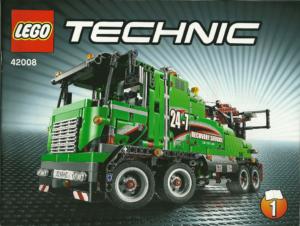 42008 LEGO Technic Bauanleitung Service Truck Abschlepptruck