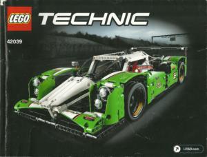 42039 LEGO Technic Bauanleitung 24 Hours Race Car Langstrecken-Rennwagen