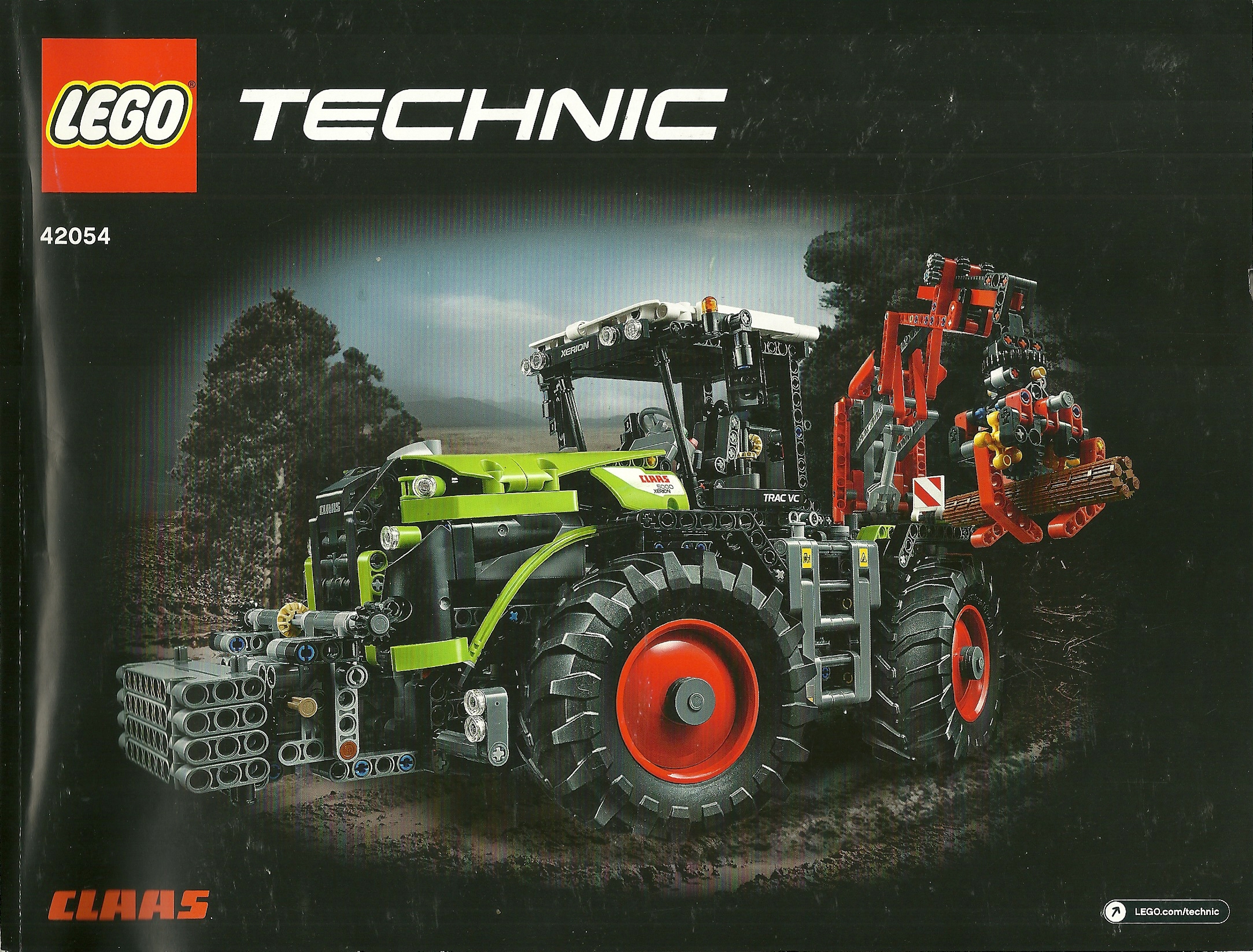 CB Eigenbau Bauanleitung CLAAS Pneumatic Gewicht für LEGO® Technic 42054 Steine 