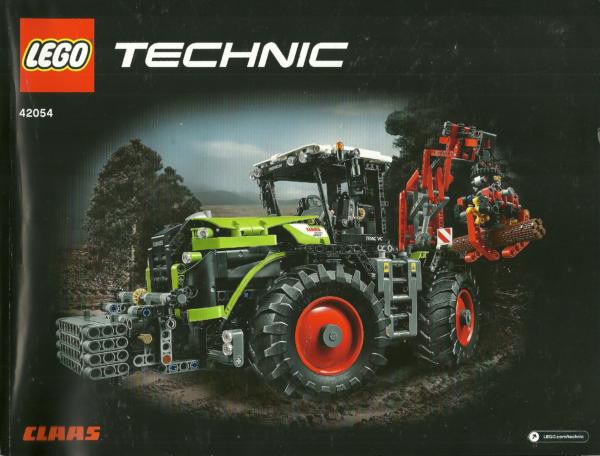 42054 LEGO® Technic Bauanleitung Claas Xerion 5000 Trac VC