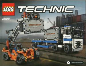 42062 LEGO® Technic Bauanleitung Container Yard Container-Transport