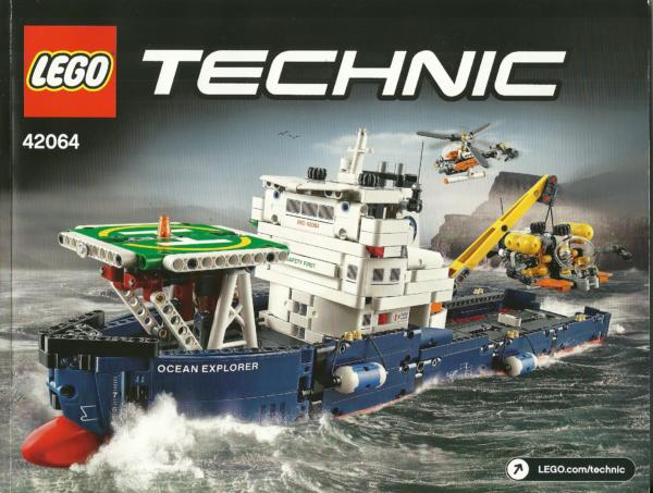 42064 LEGO® Technic Bauanleitung Ocean Explorer Forschungsschiff