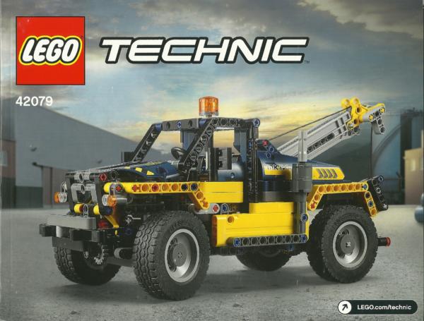42079 LEGO® Technic Bauanleitung Heavy Duty Forklift Schwerlast-Gabelstapler (B-Modell)