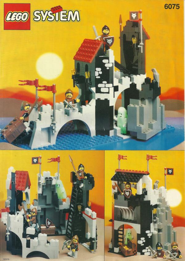 6075 LEGO System Bauanleitung Wolfpack Tower