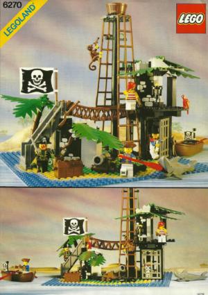 6270: LEGO® System Bauanleitung Forbidden Island