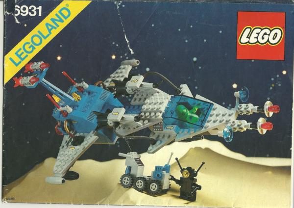 6931 LEGO System Bauanleitung FX Star Patroller