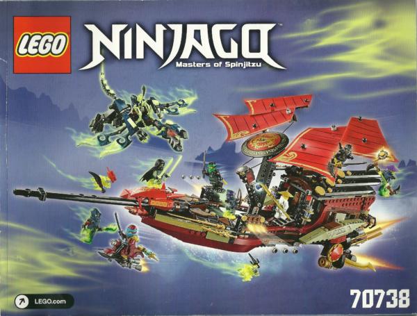 70738 LEGO Ninjago Bauanleitung Final Flight of Destiny's Bounty