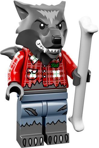 Lego Minifigur Serie 14 Wolf-Type Figur 1 (71010)