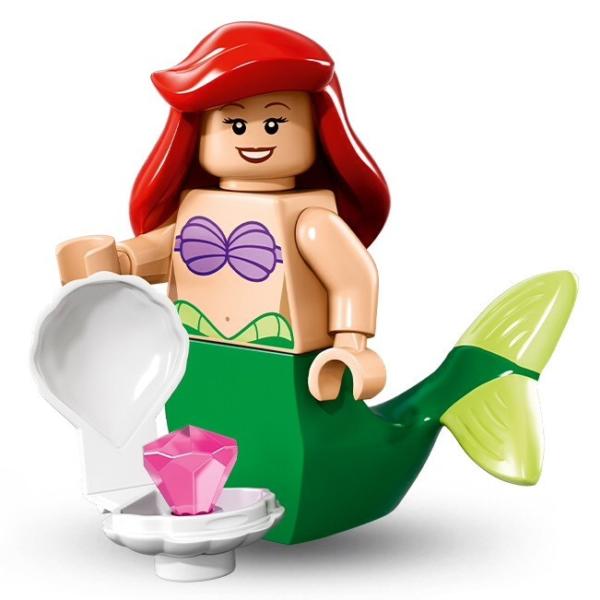 Lego Minifigur Disney's Serie 1 Arielle die Meerjungfrau Figur 18 (71012)