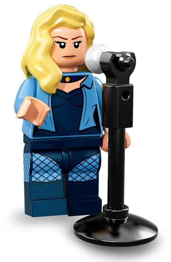 Lego Batman Movie Minifigur Serie 2 Black Canary Figur 19 (71020)