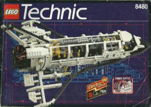 8480 LEGO Technic Bauanleitung Space Shuttle U-Boot