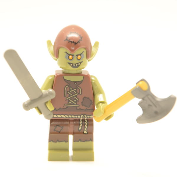 Lego Minifigur Kobold Goblin (Custom)