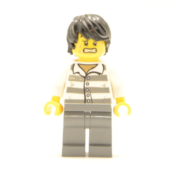 Lego Minifigur Bankräuber Männlich (Custom)