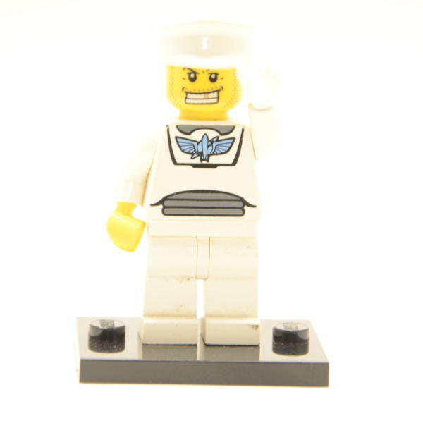 Lego Minifigur Grimmiger Seefahrer (Custom)