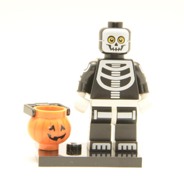 Lego Minifigur Serie 14 Mann im Skelett-Kostüm Figur 11 (71010)