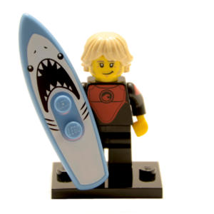 Lego Minifigur Serie 17 Profi-Surfer Figur 1 (71018)