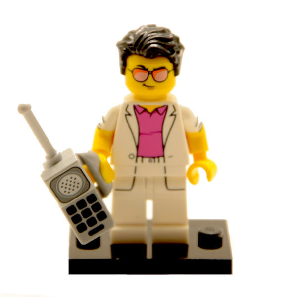 Lego Minifigur Serie 17 Yuppie Figur 12 (71018)