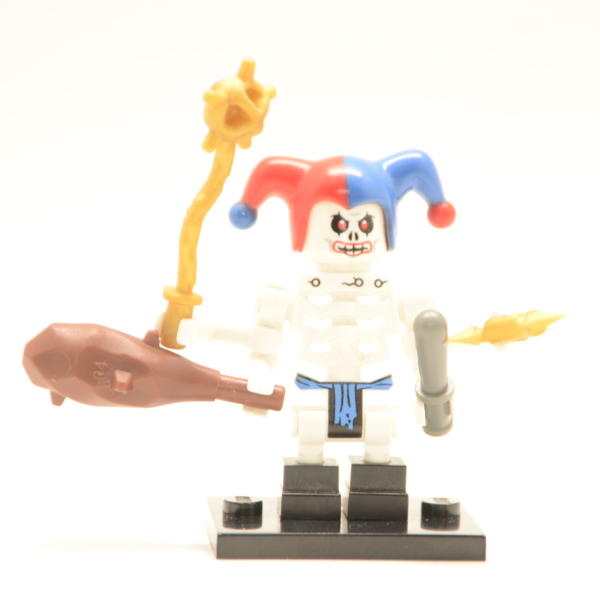Lego Minifigur Skelletschädel (Custom)