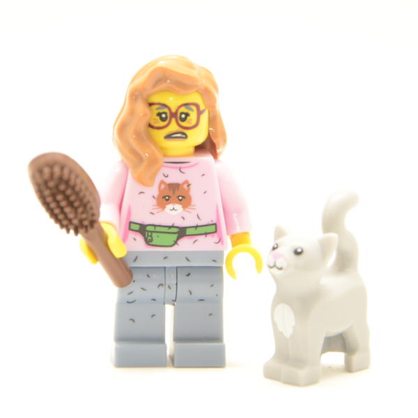 Lego Minifigur Verpeilte Katzenfrau (Custom)