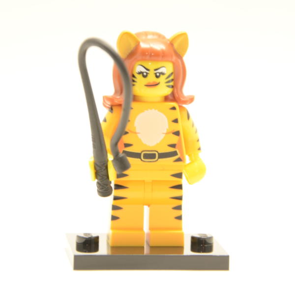 Lego Minifigur Serie 14 Tigerfrau Figur 9 (71010)